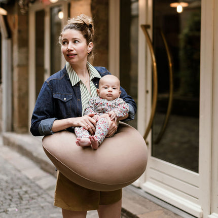 Coussin d'allaitement That's Mine marron