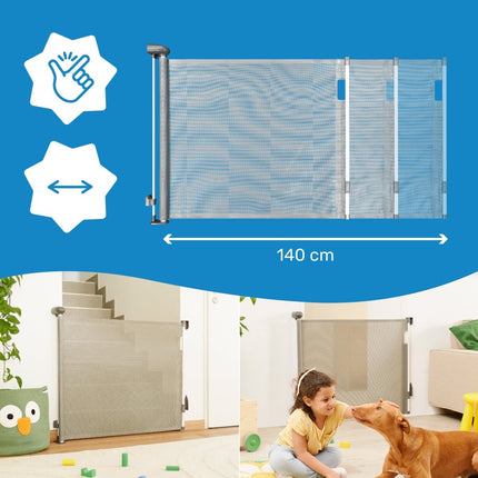 Safe & Roll oprolbare veiligheidshek - Babywinkel - 3661276188655