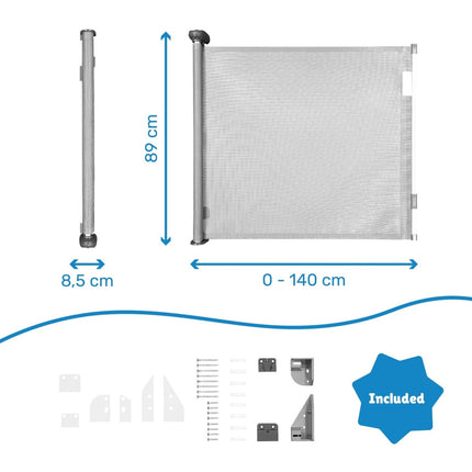 Safe & Roll oprolbare veiligheidshek - Babywinkel - 3661276188655