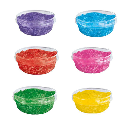 Ses 00384 Plakkaatverf Glitter 6x45ml - Babywinkel - 8710341003845
