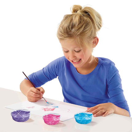 Ses 00384 Plakkaatverf Glitter 6x45ml - Babywinkel - 8710341003845