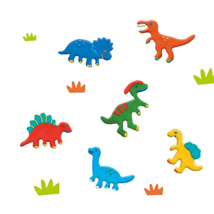 Ses 00887 Klei Uitsteekvormen Dino's - Babywinkel - 8710341008871