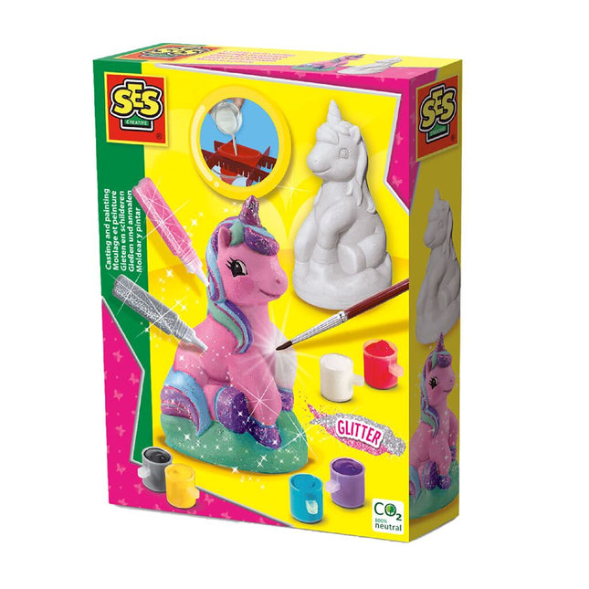 Ses 01299 Gips Gieten Unicorn - Babywinkel - 8710341012991