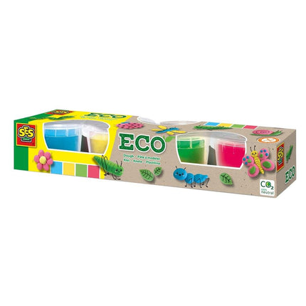 Ses 24911 Eco Klei 4x90gr - Babywinkel - 8710341249113