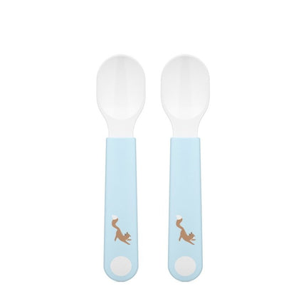 Set oefenlepel Mepal Mio 2 stuks - Forest Friends - Babywinkel - 8720294049135