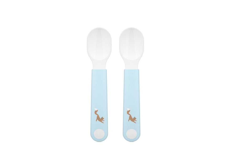 Set oefenlepel Mepal Mio 2 stuks - Forest Friends - Babywinkel - 8720294049135