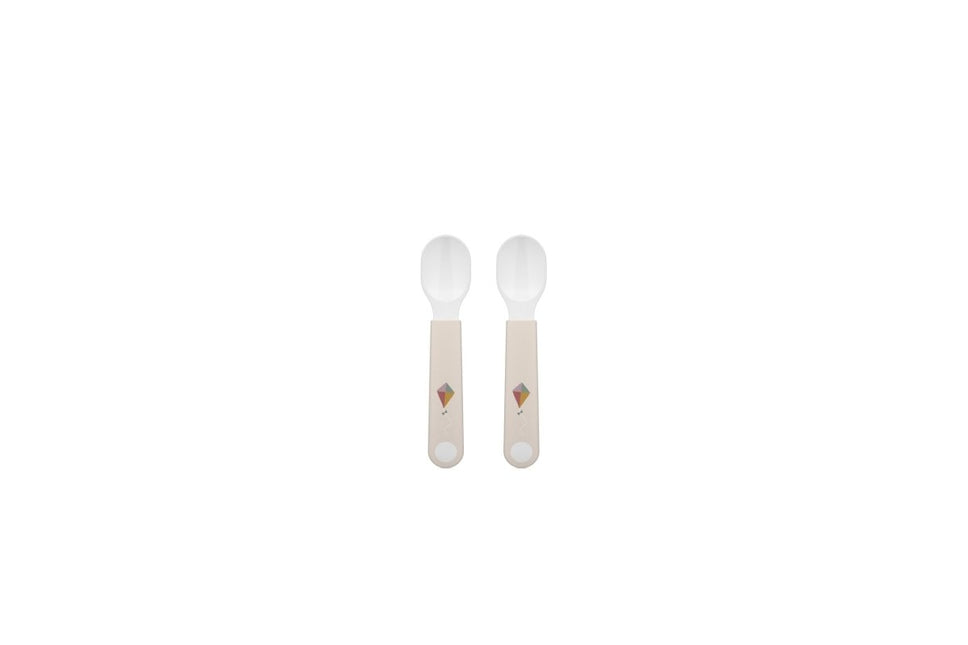 Set oefenlepel Mepal Mio 2 stuks - Sunshine & Rainbow - Babywinkel - 8720294048954
