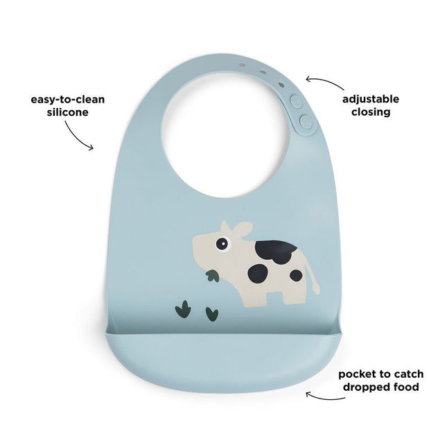 Silicone bib Dotti - Babywinkel - 5712643055822