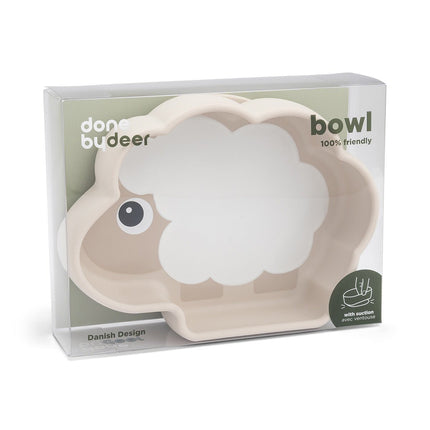 Silicone Stick&Stay bowl Sheepy - Babywinkel - 5712643056096