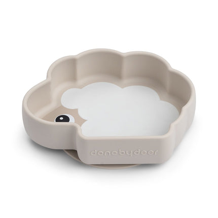 Silicone Stick&Stay bowl Sheepy - Babywinkel - 5712643056096