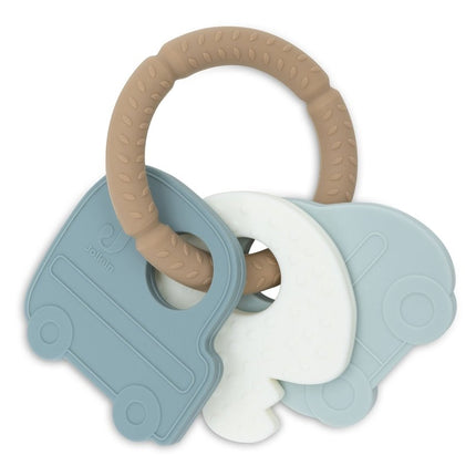 Siliconen Bijtring Sleutelbos - On The Go - Babywinkel - 8717329393714