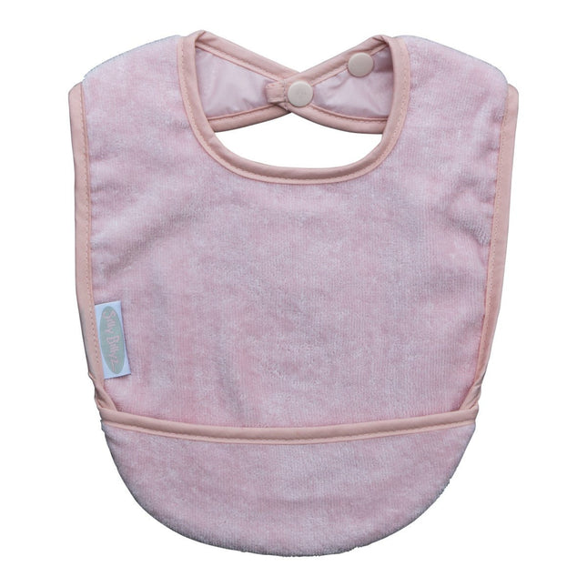 Silly Billyz Slabbetje Pocket Dusty Pink koop je bij Babywinkel