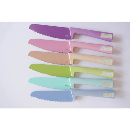 SKÅGFÄ KLYV Classic Kidssafe Couteau Cornflower