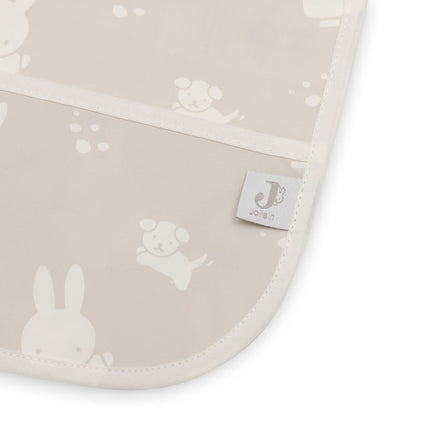 Slab Waterproof met Mouw Miffy & Snuffy - Nougat - Babywinkel - 8717329378858
