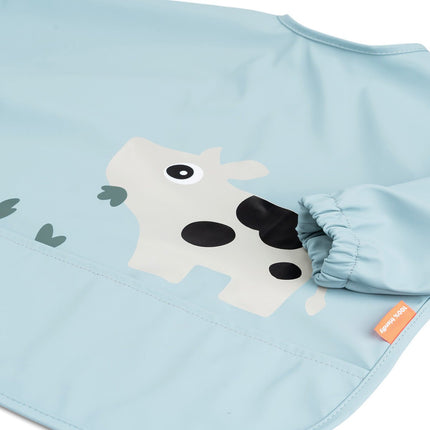 Sleeved pocket bib Tiny farm - Babywinkel - 5712643058403
