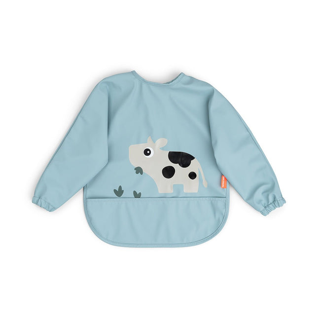 Sleeved pocket bib Tiny farm - Babywinkel - 5712643058403