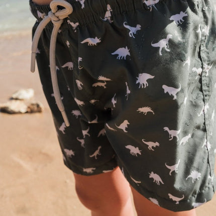 Slipstop Zwembroekje Dino Green - Babywinkel - 8683555273000