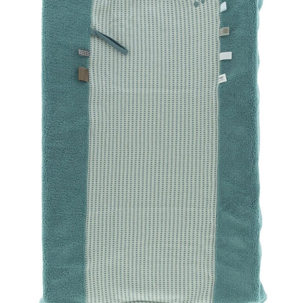 Snoozebaby Aankleedkussenhoes Happy Dressing Smokey Green 45x70cm - Snoozebaby - Babywinkel - 8719743856554