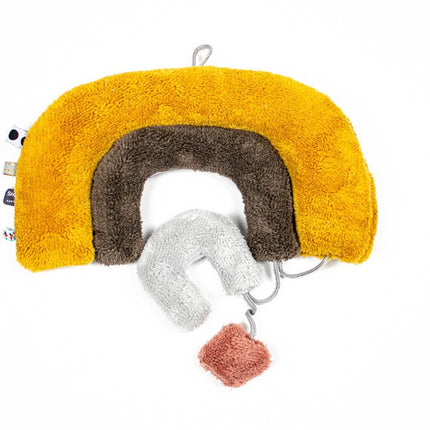 Snoozebaby Knuffeldoekje Regenboog Puzzel Bumblebee - Snoozebaby - Babywinkel - 8719743849549