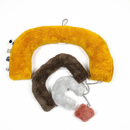 Snoozebaby Knuffeldoekje Regenboog Puzzel Bumblebee - Snoozebaby - Babywinkel - 8719743849549