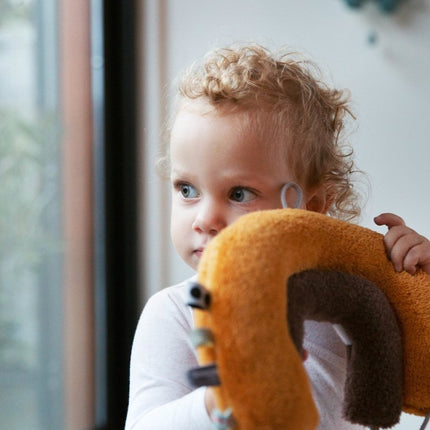 Snoozebaby Knuffeldoekje Regenboog Puzzel Bumblebee - Snoozebaby - Babywinkel - 8719743849549