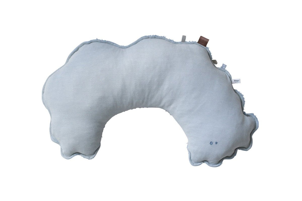 Snoozebaby Voedingskussen Fresh Blue 75x25cm - Snoozebaby - Babywinkel - 8719743858169