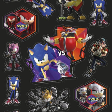 Sonic Stickerset Groot - Babywinkel - 8714274280557