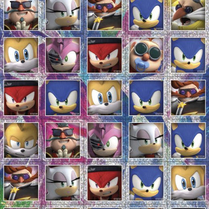 Sonic Stickerset Groot - Babywinkel - 8714274280557