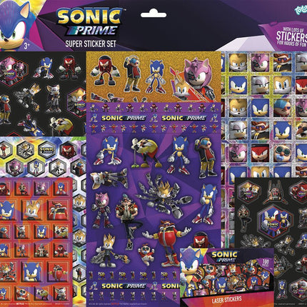 Sonic Stickerset Groot - Babywinkel - 8714274280557