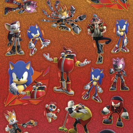 Sonic Stickerset Groot - Babywinkel - 8714274280557