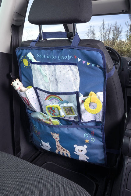 Sophie de Giraf Autostoel Organizer 3 Opbergvakken - Sophie de Giraf - Babywinkel - 3056564702284