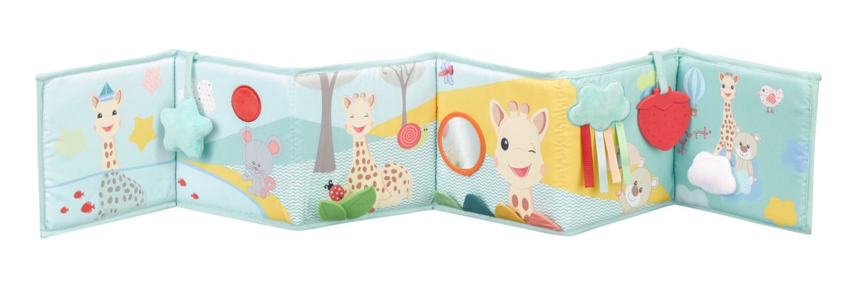 Sophie de Giraf Baby Boekje Opvouwbaar Speelboek - Sophie de Giraf - Babywinkel - 3056562308150
