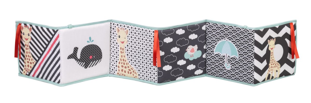 Sophie de Giraf Baby Boekje Opvouwbaar Speelboek - Sophie de Giraf - Babywinkel - 3056562308150