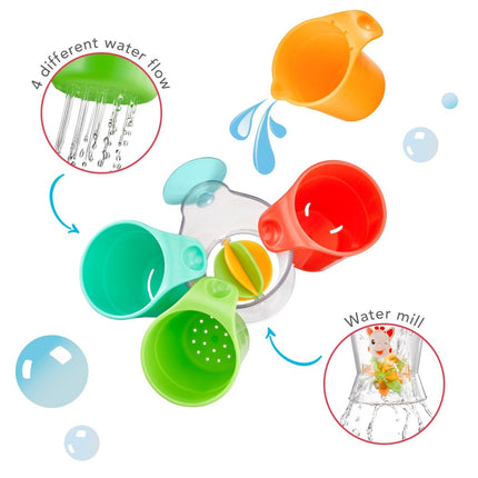 Sophie de Giraf Badspeelgoed Bekers - Sophie de Giraf - Babywinkel - 3056565235248