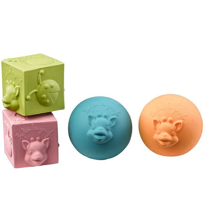 Sophie de Giraf Geschenkdoosje So'Pure Set 4 delig - Sophie de Giraf - Babywinkel - 3056562201192