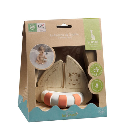 Sophie de Giraf Houten Speelgoed Bootje - Sophie de Giraf - Babywinkel - 3056562202038