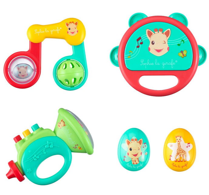 Sophie de giraf Mijn eerste muziekset koop je bij Babywinkel
