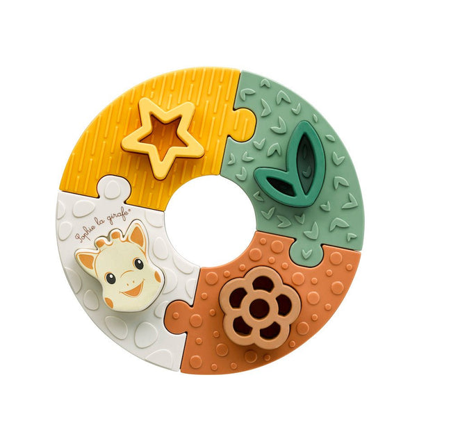 Sophie de giraf Mijn Eerste Puzzel in beige geschenkdoos - Babywinkel - 3056560103559
