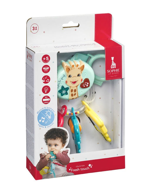 Sophie de Giraf Rammelaar Lights & Sound Sleutel koop je bij Babywinkel