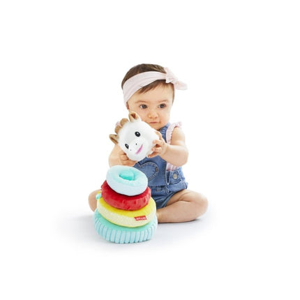 Sophie de Giraf Stapeltoren Zachte Pyramide - Sophie de Giraf - Babywinkel - 3056560103504