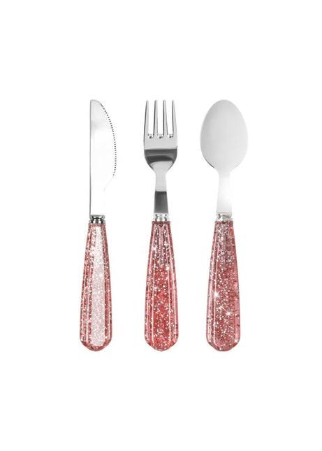 SPARKLY Bestek SPARKLING BLUSH - Babywinkel - 5715681127988