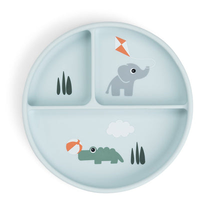 Stick&Stay compartment plate Playground - Babywinkel - 5712643056188