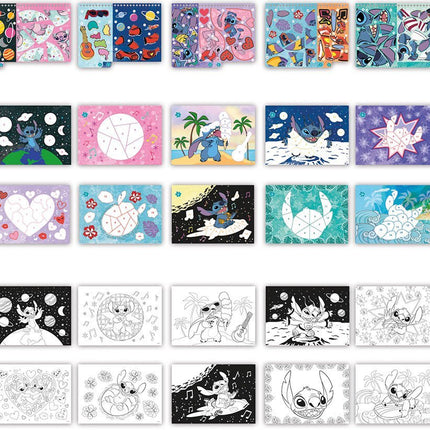 Stitch Knutsel Boek Nummer Stickeren - Babywinkel - 8714274700123