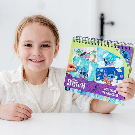 Stitch Knutsel Boek Nummer Stickeren - Babywinkel - 8714274700123