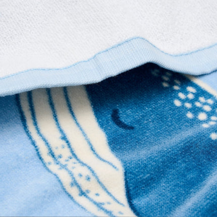 Strand handdoek Ocean World Blue koop je bij Babywinkel
