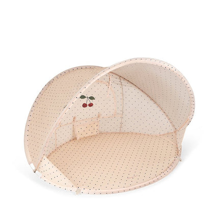 Strandtent Pop Up 50+ Navy Dots koop je bij Babywinkel