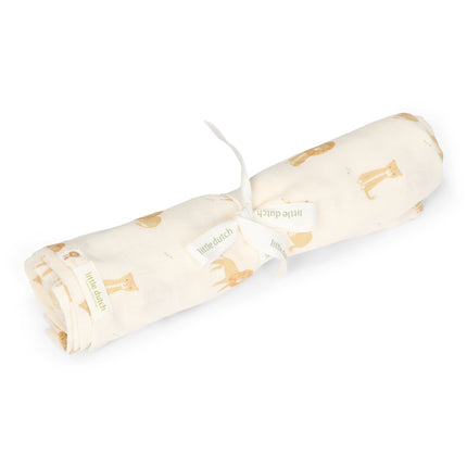 Little Dutch Tissu hydrophile Safari Leo