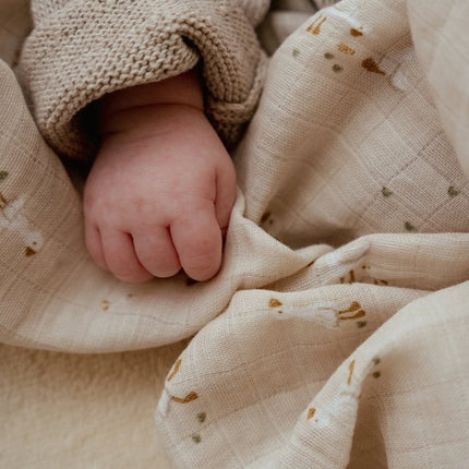 Swaddle doek hydrofiel 120x120 - Little Goose - Babywinkel - 8721122584941