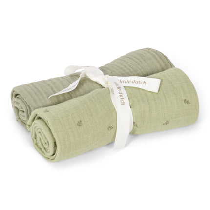 Chiffons hydrophiles 70x70 - Sauge pure