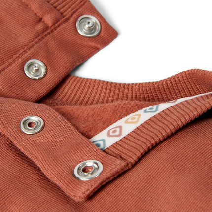 Little Dutch Baby Sweater Safari Desert Red